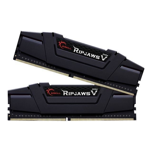 Vente Memoire PC G.SKILL Mémoire PC Ripjaws 5 - 16 Go PC4-28800/DDR4 3600 Mhz F4-3600C17D-16GVK pas cher Vente Memoire PC G.SKILL Mémoire PC Ripjaws 5 - 16 Go PC4-28800/DDR4 3600 Mhz F4-3600C17D-16GVK pas cher