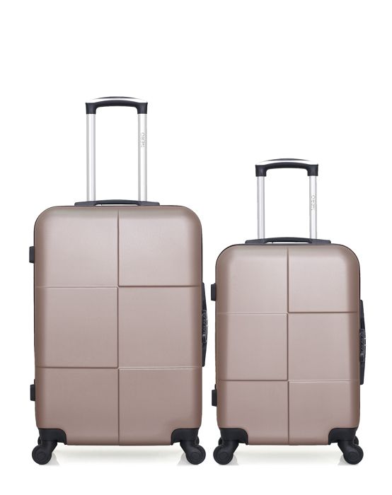 HERO - Lot de 2 valises weekend et cabine ABS CORONADO