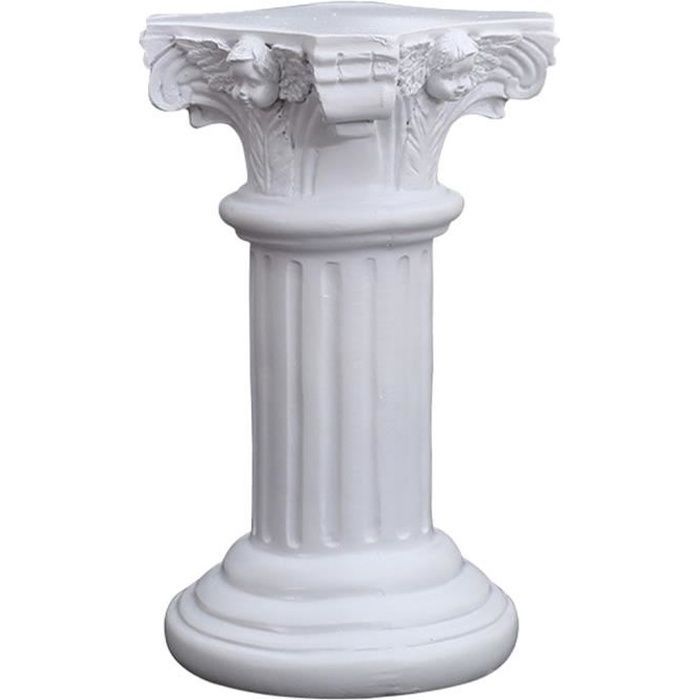 Colonne Pilier Piédestal En Plâtre Armé (staff) - Hauteur 100 Cm