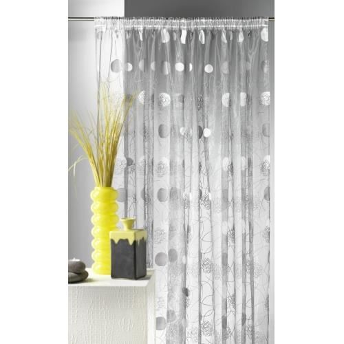 rideau ruflette voilage