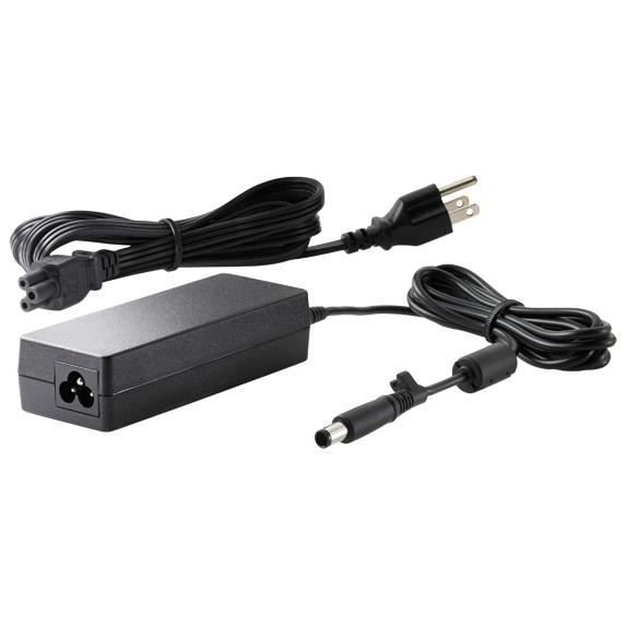 Adaptateur secteur HP - 65 W - Pour Ordinateur Portable, Tablette PC, PC client léger, Ultrabook - Noir