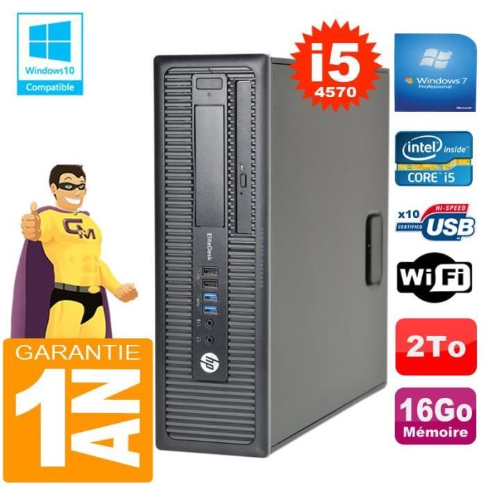 Hp EliteDesk 800 G1 SFF - vue 2