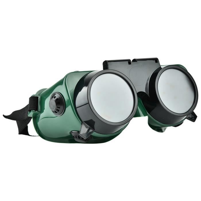 Lunettes De Protection Pour Soudure - IR5.0 - Anti-buée, Anti-chocs, Branches Réglables - Avec 2 Paires De Verres (clair Et Foncé) - 2