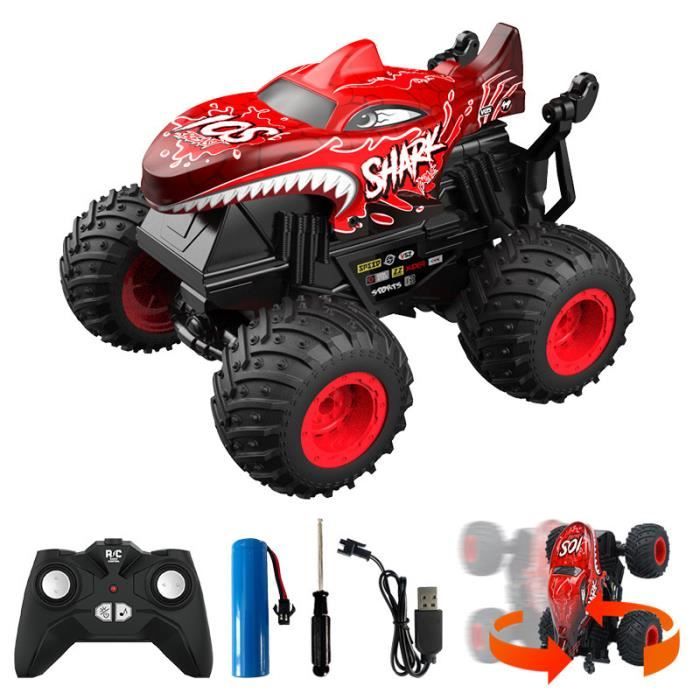Voiture Télécommandée Spider - 2.4GHz, 4x4, Rotations 360°, Lumières Et Musique, Pour Enfants 3+ Ans