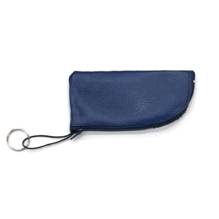 Etui Porte Cle Voiture Cuir Pochette Badge Clef Maison Bureau