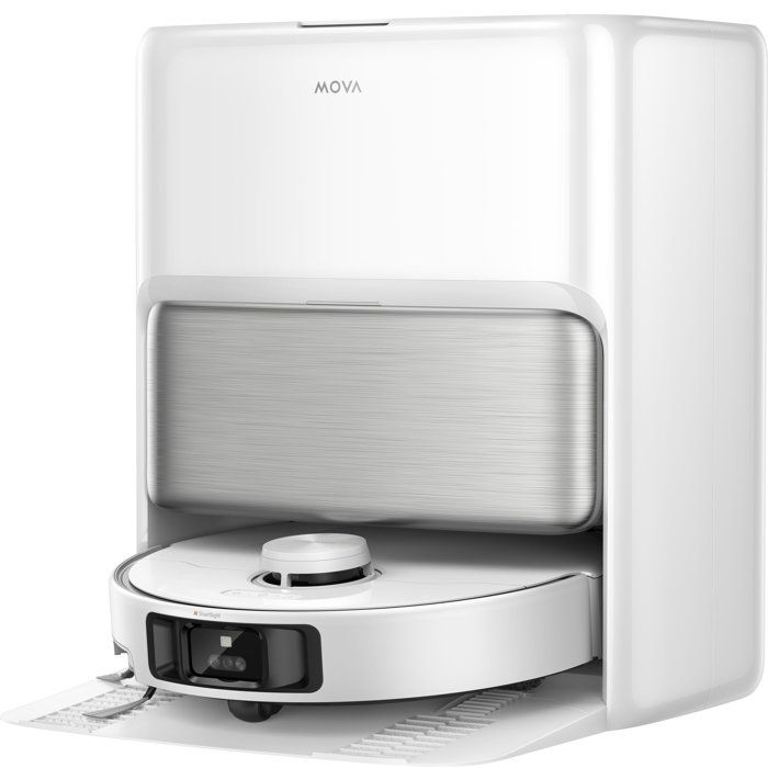 Aspirateur robot laveur - MOVA - P70 Pro Ultra - 30 000 Pa - 4 L - Blanc