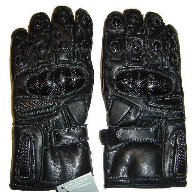 4 couleurs Exquisite gants de moto en cuir extra souple