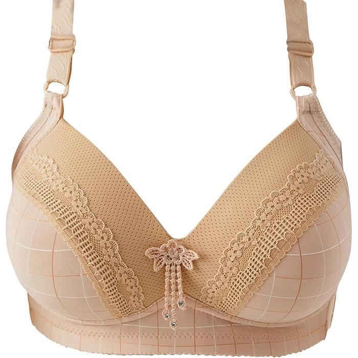 Soutien Gorge Sans Armature Peau Femme Grande Taille, 135 Bonnet D