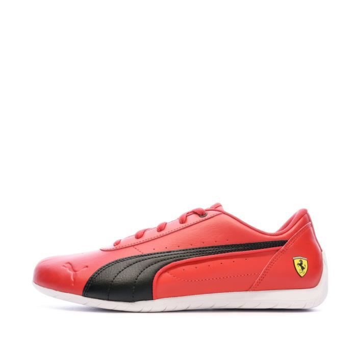 Baskets Rouge Homme Puma Ferrari Neo Rosso Corsa Red Cdiscount Sport