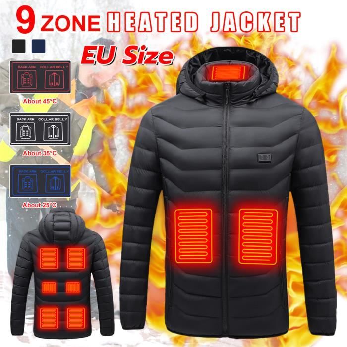Veste shop avec chauffage