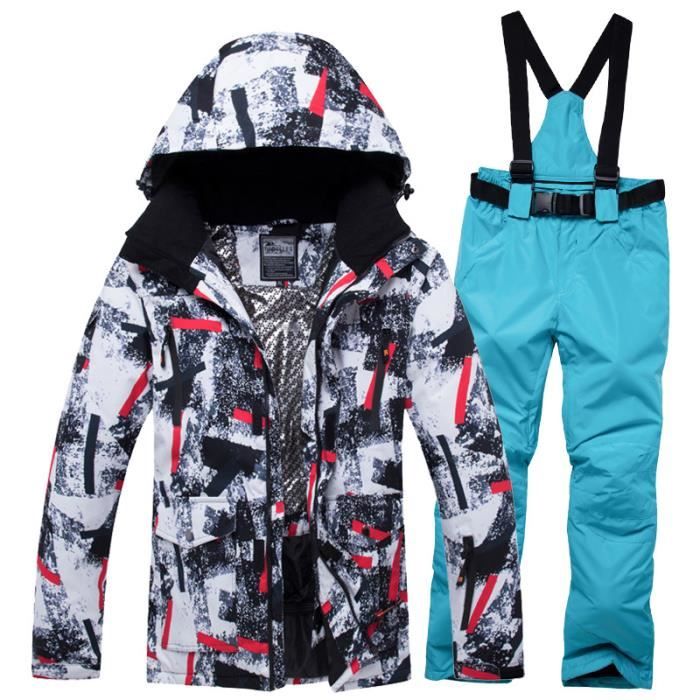 Veste et sales pantalon de ski