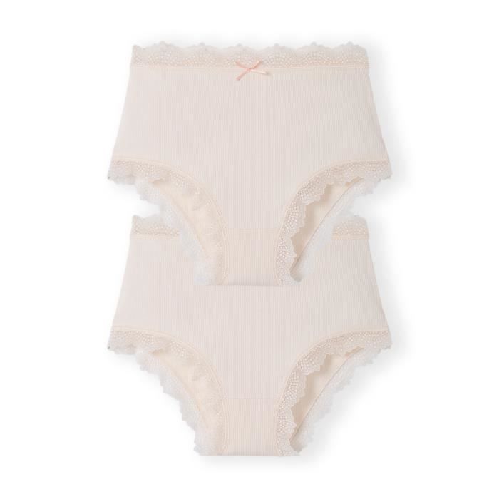 Culotte Damart Lot de 2 culottes maxi en coton biologique