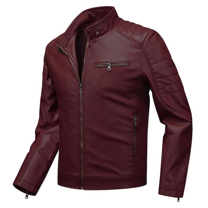Blouson cuir marque shop