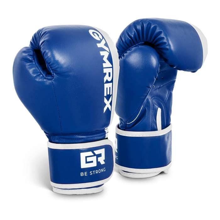 Gants De Boxe Enfant 6Oz Junior Gant Sac Frappe Entrainement Sport Bleu  Blanc - Cdiscount Sport