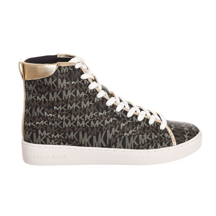 Michael Kors Baskets montantes pour femme 43F2NVFE6B-brun