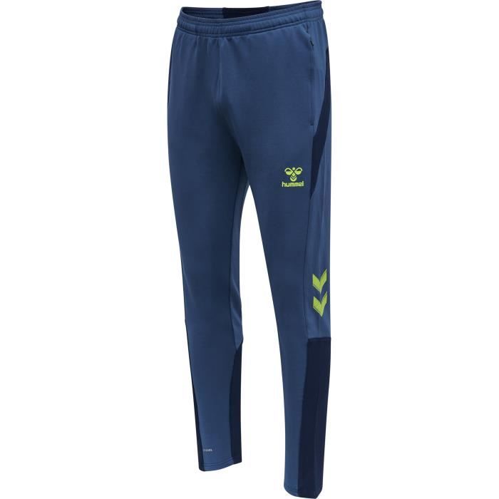 Pantalon de football Hummel hmlLEAD - Bleu denim/vert - Adulte Pantalon de football Hummel hmlLEAD - Bleu denim/vert - Adulte