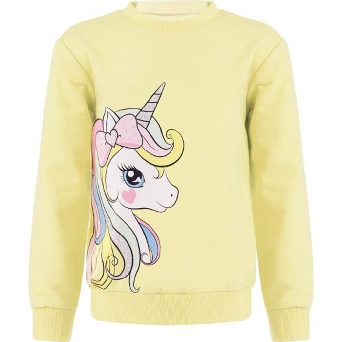 Sweat licorne deals fille