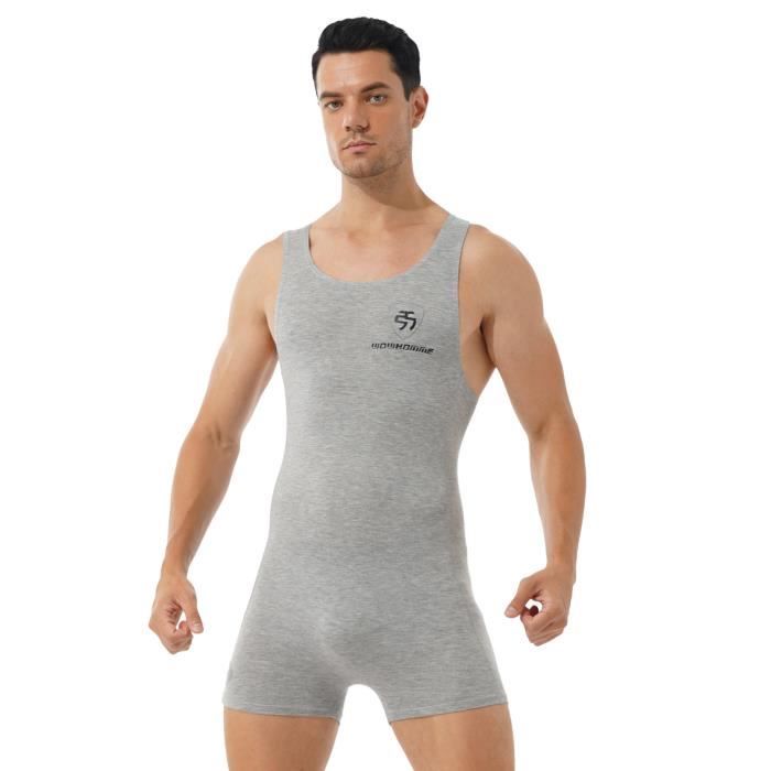 Justaucorps homme gym deals