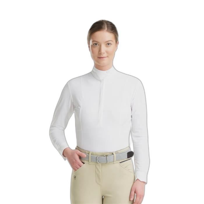Chemise Femme Horse Pilot AERIAL – Blanche, Taille L, Légère Et Technique