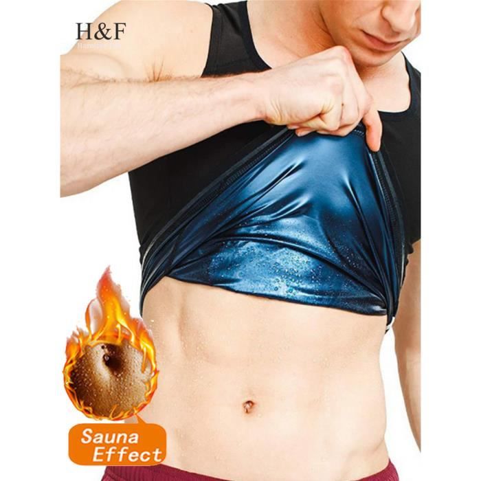 Gilet De Sudation Amincissant Gotrays Pour Homme - Ceinture Sauna Et Gilet De Sport