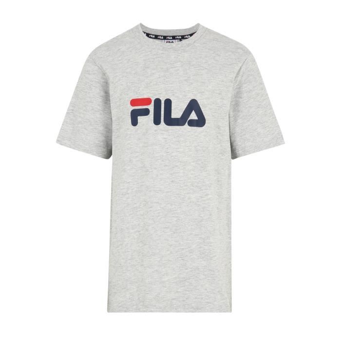 T-shirt enfant Fila Solberg Classic Logo - light grey melange - 15/16 ans