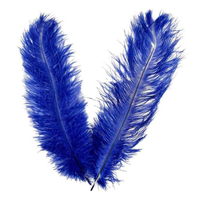 Boa en plumes de coq 2m bicolore