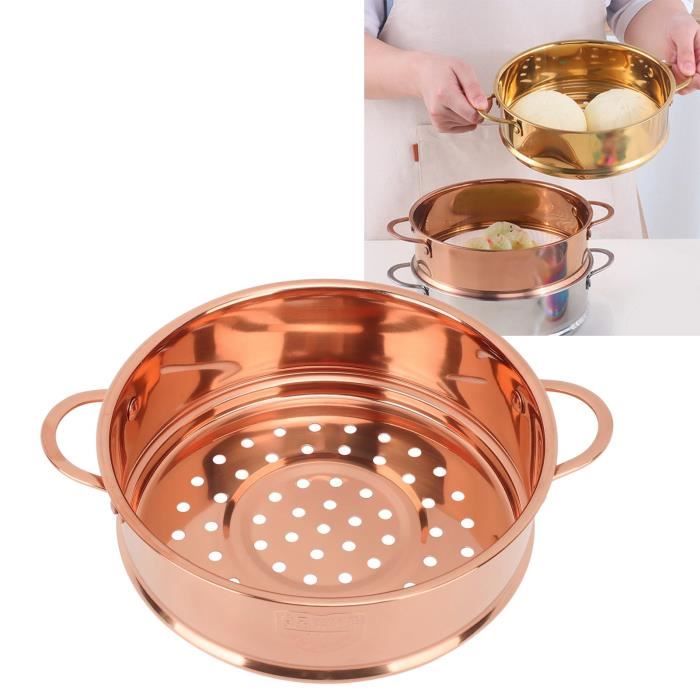 Panier Vapeur Inox 304 XL Zeroupshop - Insert Pour Autocuiseur Et Casseroles - Ustensile Cuisine Multifonction