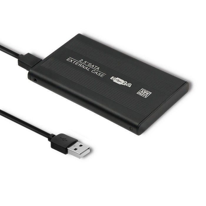 Qoltec External hard drive case HDD SSD 2.5 SATA3 USB2.0 - 5901878518565