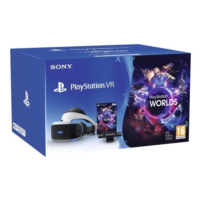 Sony Playstation Vr + Playstation Camera V2 + Vr Worlds - vue 2