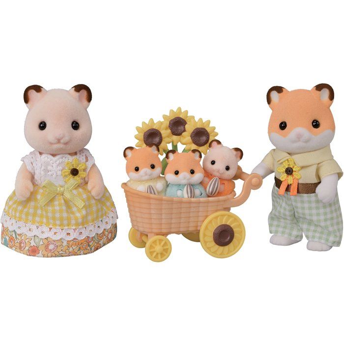 La famille Hamster - SYLVANIAN FAMILIES - 5856 - Mini univers