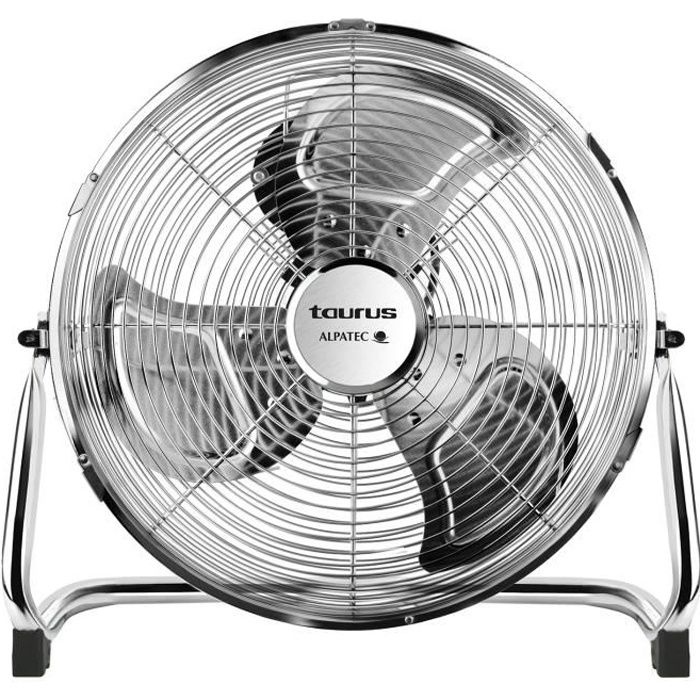 Lot de 2 ventilateurs pratiques pour table ou ventilateur mural avec 3 niveaux de puissance /Ø 20 cm Noir