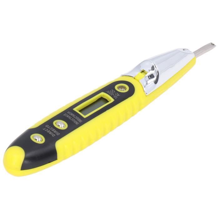 TMISHION stylo de test de tension Stylo testeur électrique numérique ...