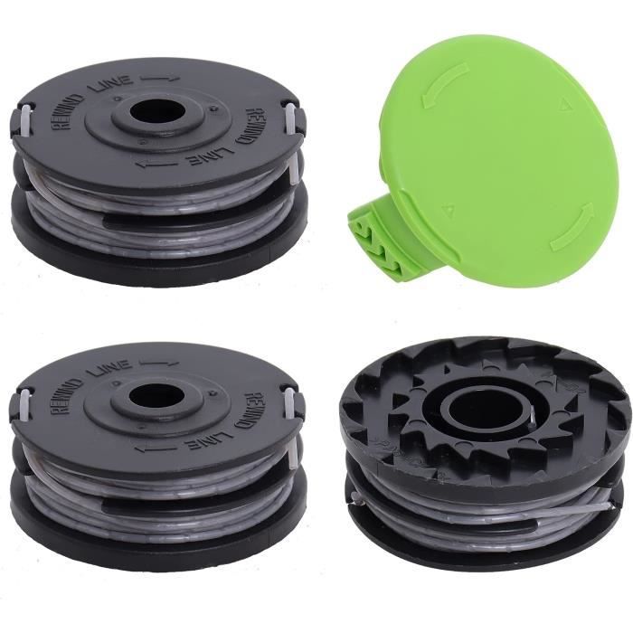 Bobines De Rechange Pour CoupeFil Et Capuchon De Bobine De CoupeBordure Compatibles Avec