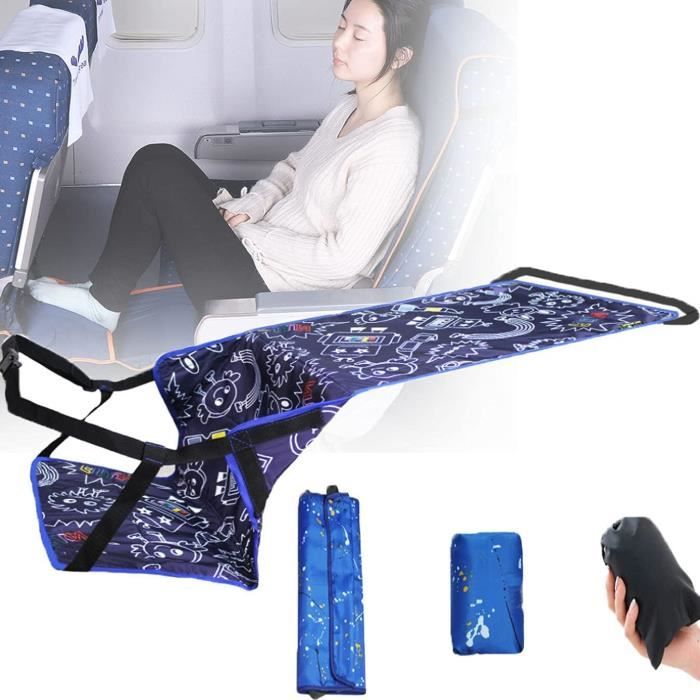 Repose-pieds De Voyage Hamac Longueur Réglable Hamac D'Avion Relaxant Pour Long Voyage, Bureaux