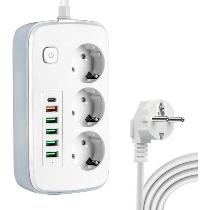 Multiprise électrique avec USB C