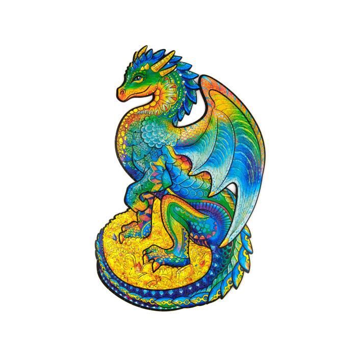 Unidragon Wooden Puzzle Jigsaw Guarding Dragon - KS - Cdiscount Jeux ...