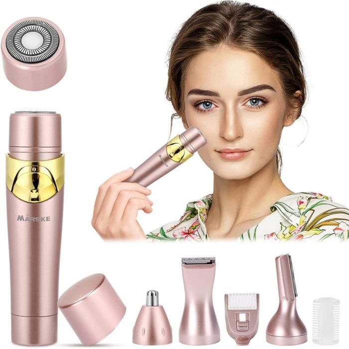 Épilateur électrique pour femme, rasoir professionnel 4 en 1, tondeuse