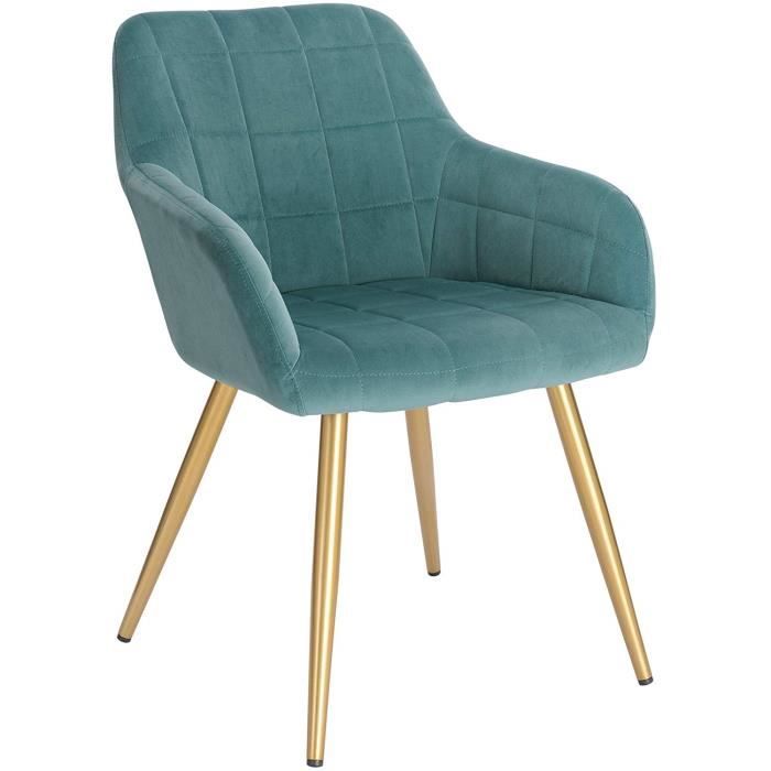 WOLTU 4 X Chaises de Cuisine Confortable,Chaises de Salle à Manger Fait de Lin et métal,Noir BH107sz-4 WOLTU 4 X Chaises de Cuisine Confortable,Chaises de Salle à Manger Fait de Lin et métal,Noir BH107sz-4