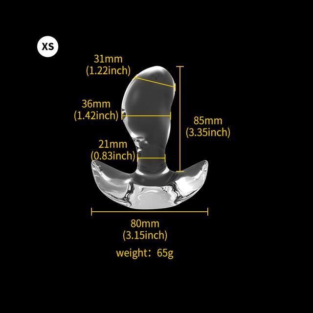 Plug Anal XXL Hardtoys - 20 Cm X 7,3 Cm, Dilatateur Noir (Fabriqué En France)