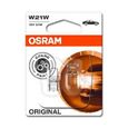 OSRAM Lot de 2 Lampes de signalisation halogène Original W21W-1