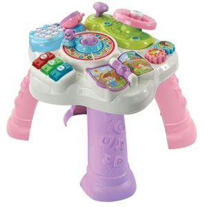 TABLE JOUET D'ACTIVITÉ VTECH - Ma table d'activités bilingue (rose) + Mon