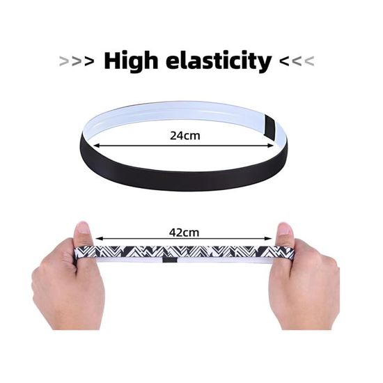 3 Pcs Bandeau D'antiperspir Hommes Femmes Aptitude Cheveux