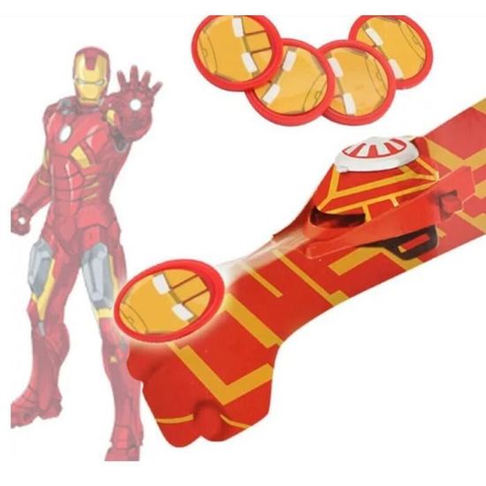 Déguisement Iron Man - Lanceur et gants, Cape et bandeau, Masque éclat -  Pour Enfants Halloween Noël - Cdiscount Jeux - Jouets