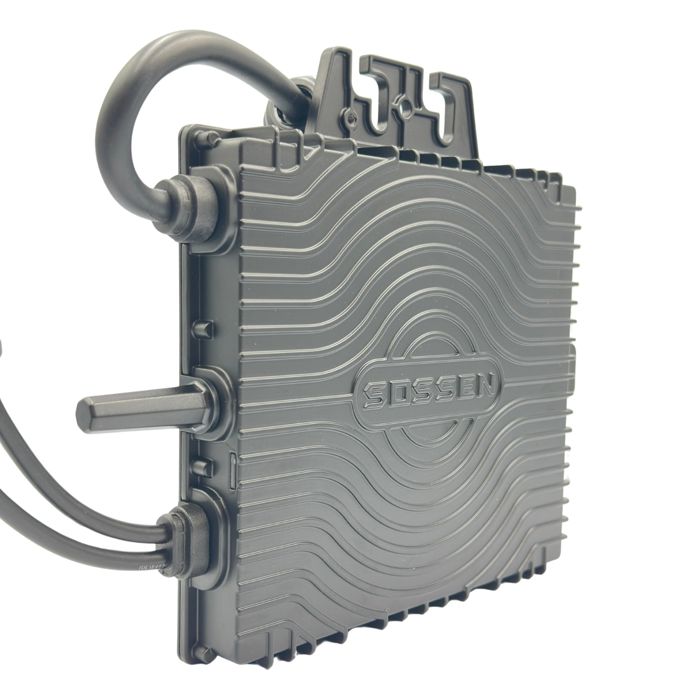 Micro-onduleur Sossen SM-2400W Monophasé IP67 - 4 Panneaux - Câble A/C Inclus