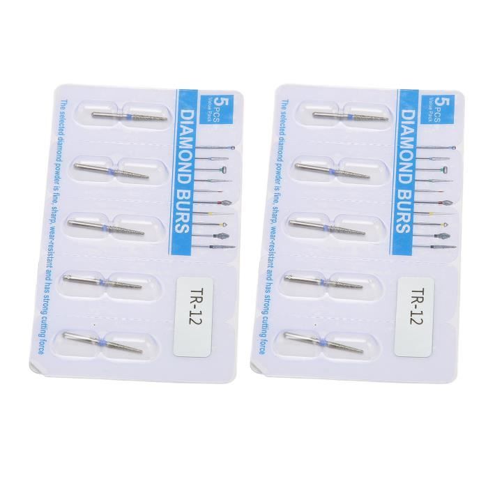 Lot De 10 Fraises De Polissage Dentaires En Silicone - RA 2,35mm Pour Contre-angle - Neuf