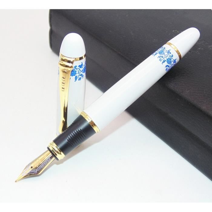 Stylo plume blanc bleu - Cdiscount Beaux-Arts et Loisirs créatifs