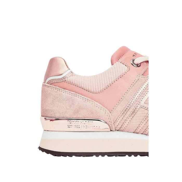 Basket femme tommy hilfiger best sale rose