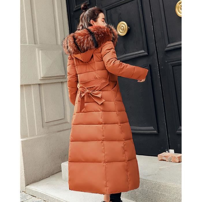 Manteau fausse deals fourrure orange