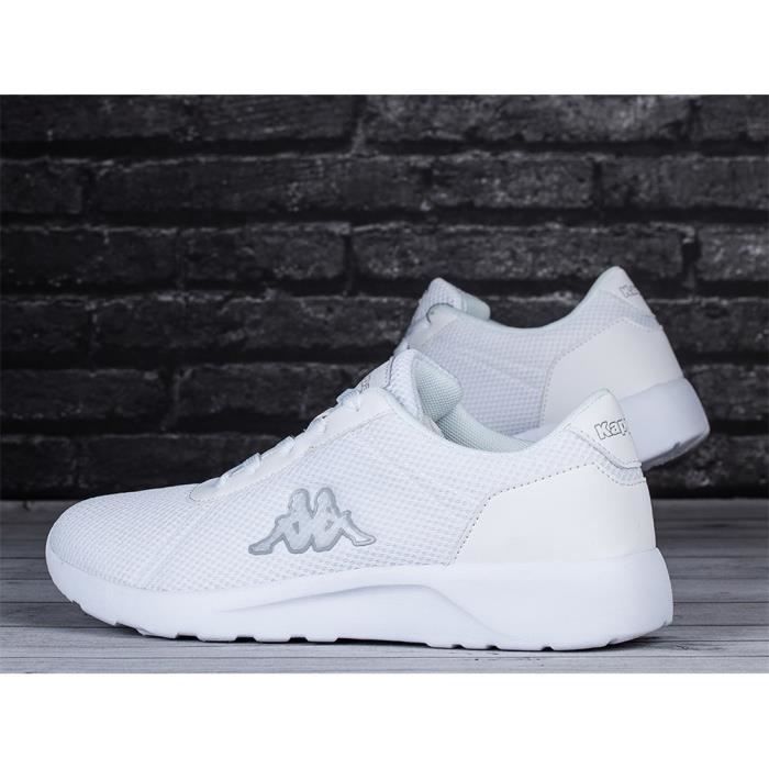 Baskets KAPPA Tunes OC Blanc Homme Lacets Synthetique
