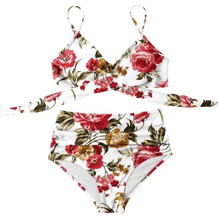Lot De 2 Maillots De Bain Une Pièce Bandeau George - Taille UK14/EUR42, Neufs étiquetés